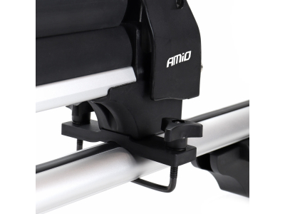 Bagażnik na narty snowboard AMIO krótki 570mm