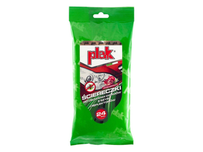 Plak Ściereczki do usuwania owadów - Owoc Granatu 24 szt.