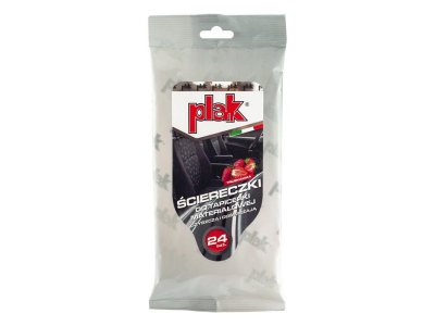 Plak Ściereczki do tapierki materiałowej Truskawka 24 szt.
