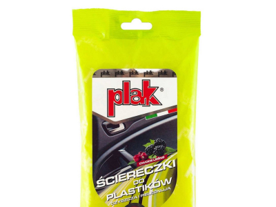 Plak Ściereczki do plastików Owoce Leśne 24 szt.