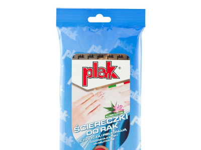 Plak Ściereczki do rąk Aloes i Lotos 24 szt.