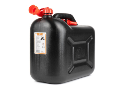 Kanister plastikowy, czarny 20L