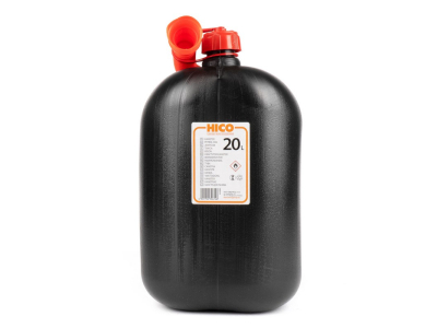 Kanister plastikowy, czarny 20L