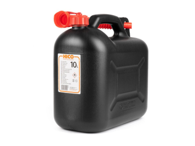 Kanister plastikowy, czarny 10L