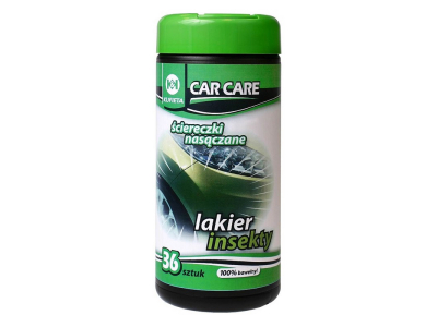 Chusteczki nawilżane LAKIER, INSEKTY 36 sztuk