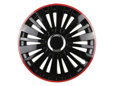 Kołpak FALCON 16" czarny z czerwonym rantem