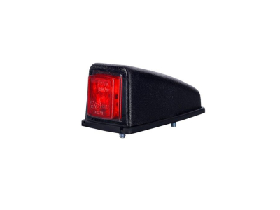 Lampa obrysowa HOR 44 narożna, diodowa 12/ 24V CZERWONA