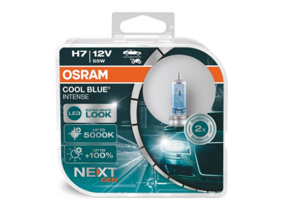 Żarówka halogenowa Osram H7 12V 55W PX26d Cool Blue NEXT GEN 2 szt.