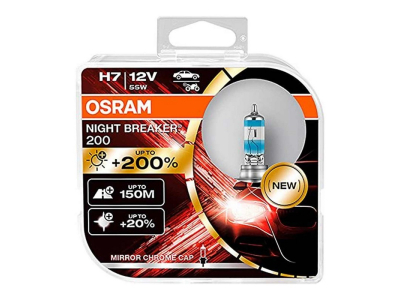 Żarówki halogenowe Osram H7 12V 55W PX26d NIGHT BREAKER 200 /2szt./
