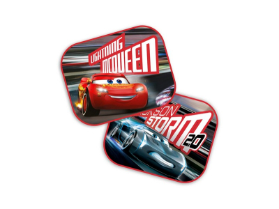Zasłonki boczne 2 szt 44*35cm CARS 3