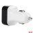 Ładowarka samochodowa 3xUSB biała PCH-03