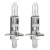 Żarówki halogenowe H1 12V 55W LumiTec SILVER +100% DUO