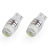 Żarówki LED STANDARD White T10 5730 2SMD LENS