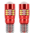 LED CANBUS 27SMD 3014 T10e (W5W) White 12V/24V