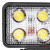 Lampa robocza AWL02 6 LED FLAT 9-60V
