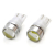 Żarówki LED STANDARD T10 W5W 3xCOB HP 1,5W 12V z soczewką