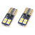 LED CANBUS 8SMD 2835 T10e (W5W) White 12V/24V