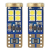 LED CANBUS 12SMD 2835 T10e (W5W) White 12V/24V