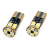 LED CANBUS 12SMD 2835 T10e (W5W) White 12V/24V