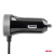 Ładowarka samochodowa PCH PRO-01 microUSB+2xUSB 2.4A 12/24V