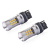 Żarówki LED CANBUS 3030 24SMD T20 7440 WY21W Pomarańczowa 12V/24V