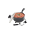 Rondel elektryczny z pokrywką do samochodu 18cm x 8cm 150W 12V
