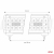Lampa robocza LED AWL27 120LED 450x74 360W COMBO 9-36V