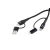 Multikabel do telefonu USB C-USB C iOs USB A FullLINK 100cm UC-15