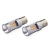 Żarówki LED CANBUS 3030 24SMD 1156 BAU15S PY21W Pomarańczowa 12V/24V