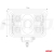 Lampa robocza AWL32 17LED COMBO 9-36V