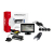 Zestaw czujników parkowania TFT01 4,3" z kamerą HD-502-IR 4 sensory czarne