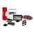 Zestaw czujników parkowania TFT01 4,3" z kamerą HD-501-IR 4 sensory czarne wewnętrzne