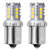 Żarówki LED CANBUS 3030 16SMD 1156 BA15S P21W R10W R5W White 12V/24V
