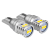 Żarówki LED CANBUS 3030 6SMD T10 W5W W10W White