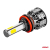 Żarówki samochodowe LED COB 4Side AMiO H8/H9/H11