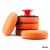 Zestaw gąbek do woskowania z uchwytem 10cm, 5szt.