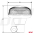 Lampa ostrzegawcza W21p na trzpień R65 R10 18LED 12/24V IP56