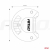 Lampa robocza LED AWL29 160LED 650x74 540W COMBO 9-36V