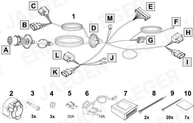wiazka dedykowana 13-pin- E747103