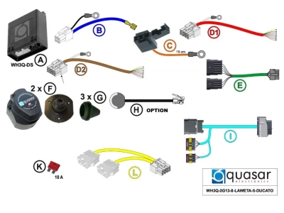 Moduł 13-pin WH3Q-S-G8G8-L5-P2P-X250