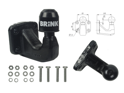 Kula haka holowniczego BRINK 9077410