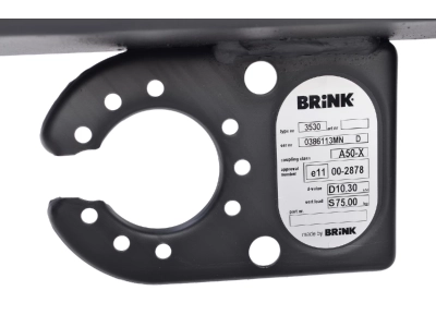 Hak z kulą odkręcaną BRINK 353000