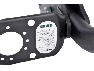 Hak z kulą odkręcaną BRINK 360000