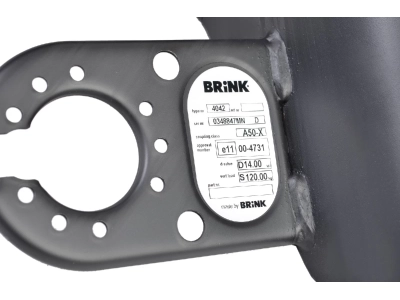 Hak z kulą odkręcaną BRINK 404200