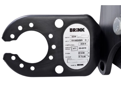 Hak z kulą wypinaną poziomo BMC 425800