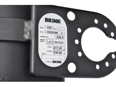 Hak z kulą wypinaną poziomo BMC 436800