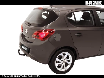 Hak z kulą wypinaną poziomo BMC 448900