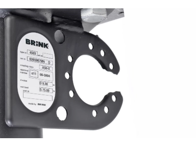 Hak z kulą wypinaną poziomo BMA BRINK 450300