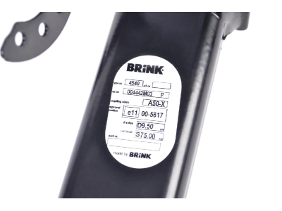 Hak z kulą odkręcaną BRINK 454000