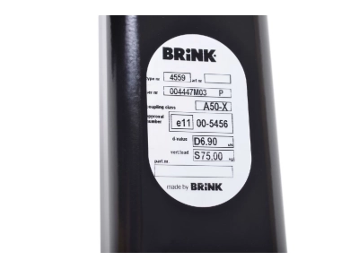 Hak z kulą wypinaną poziomo BMC 455900